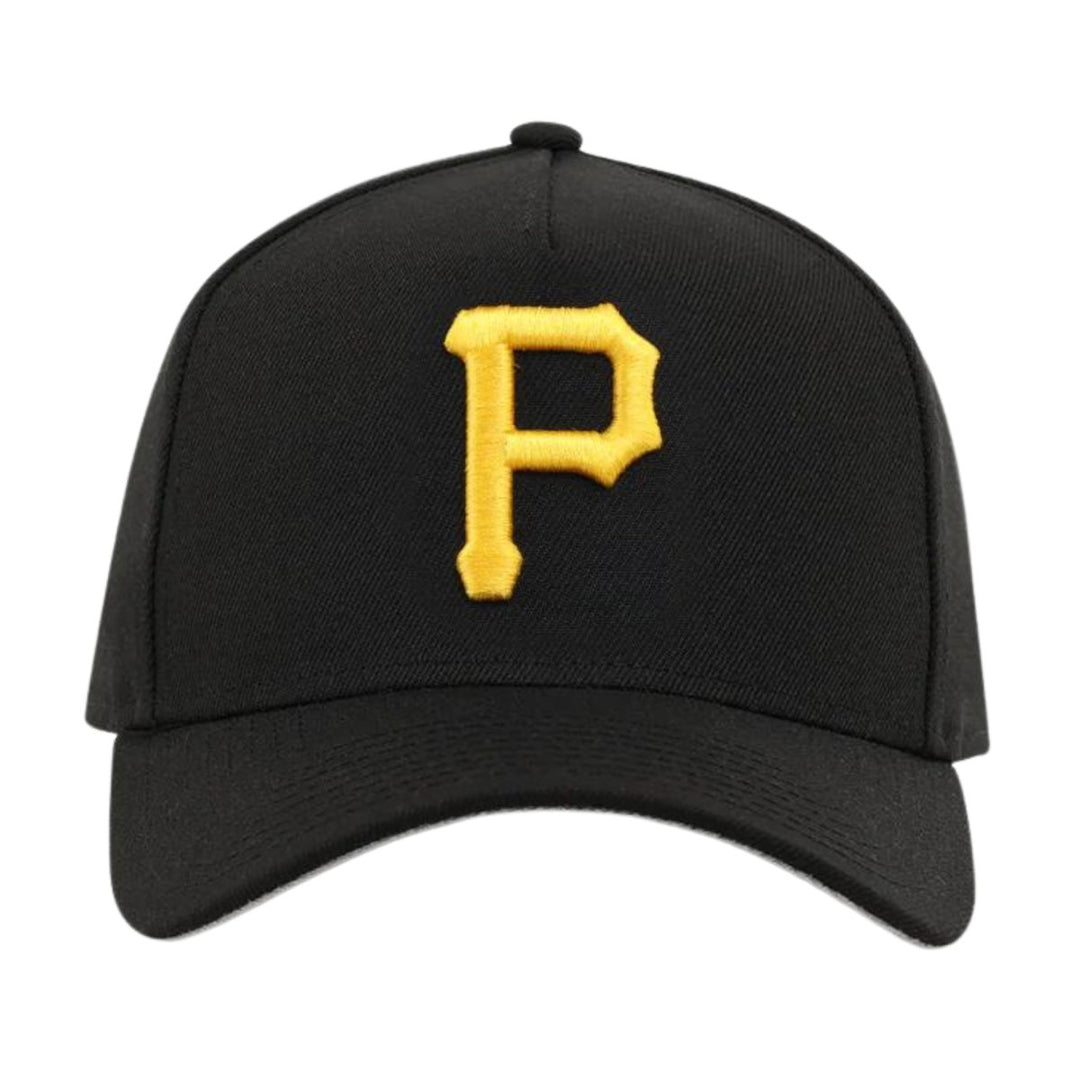 New Era 9FORTY Pittsburgh Pirates Black Adjustable A-Frame Hat - 10052649 - West NYC