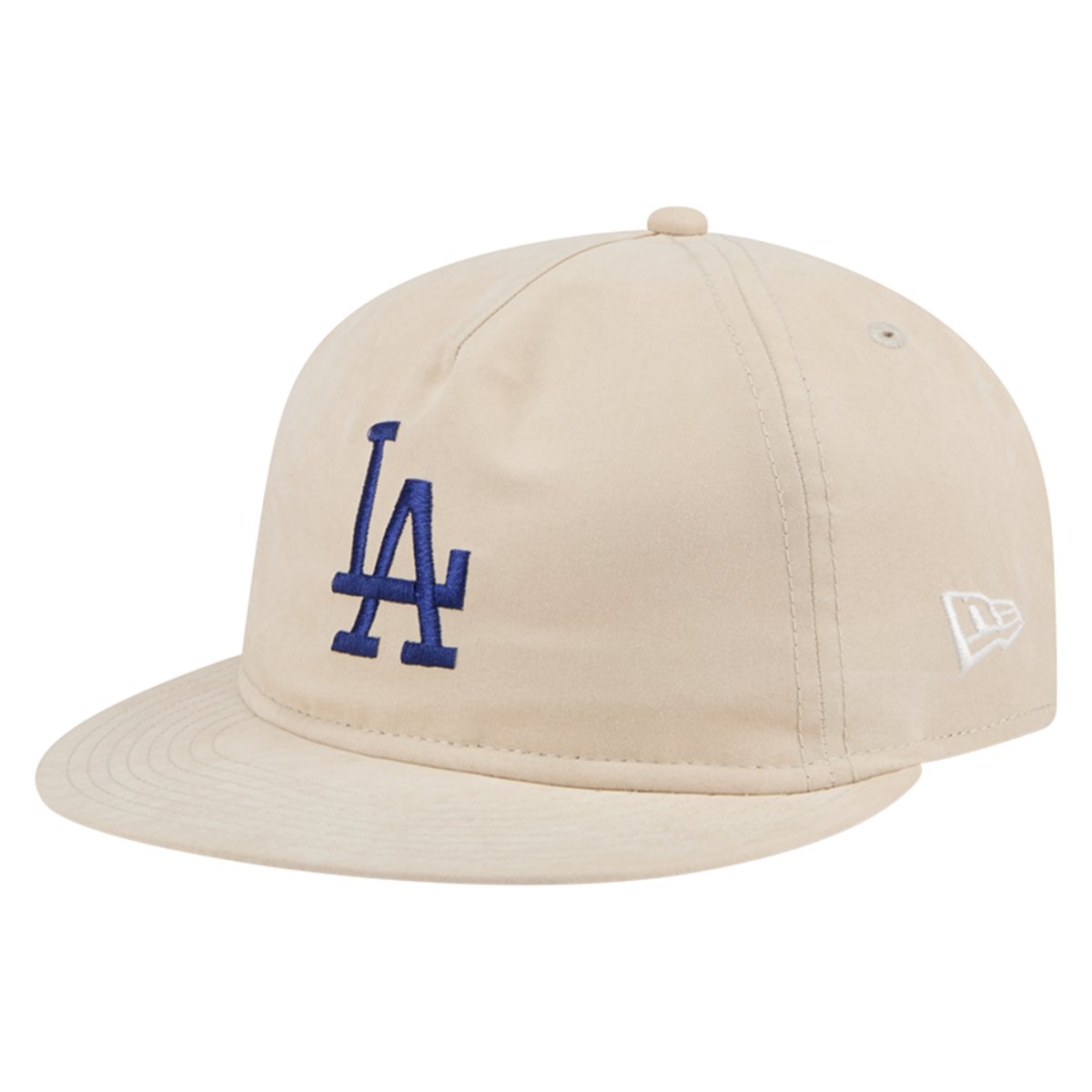 New Era RC9FIFTY Los Angeles Dodgers Brushed Nylon Tan Hat