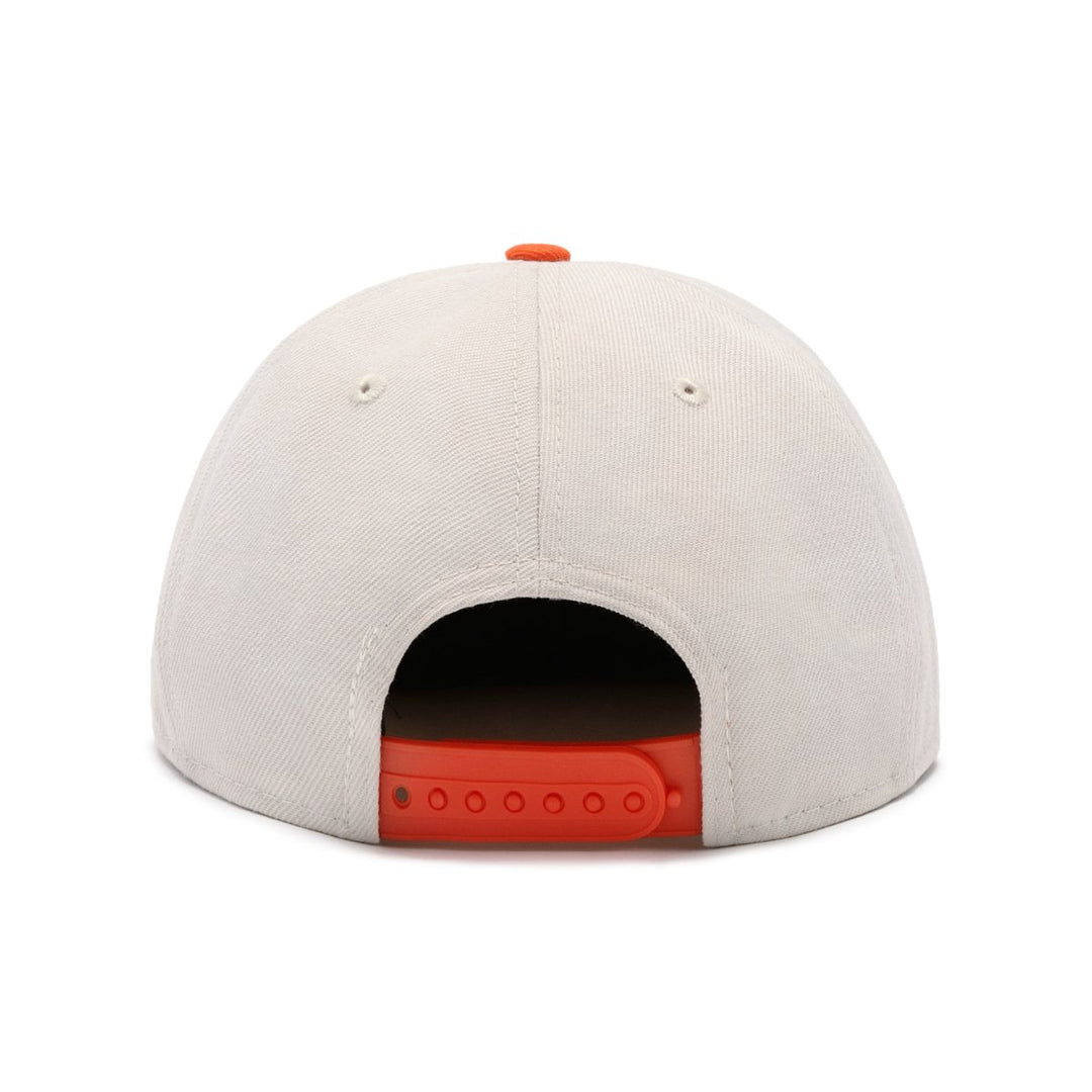 New Era X West NYC 9FIFTY RC Retro Crown Stone/Orange Core Logo Snapback - 10045547 - West NYC