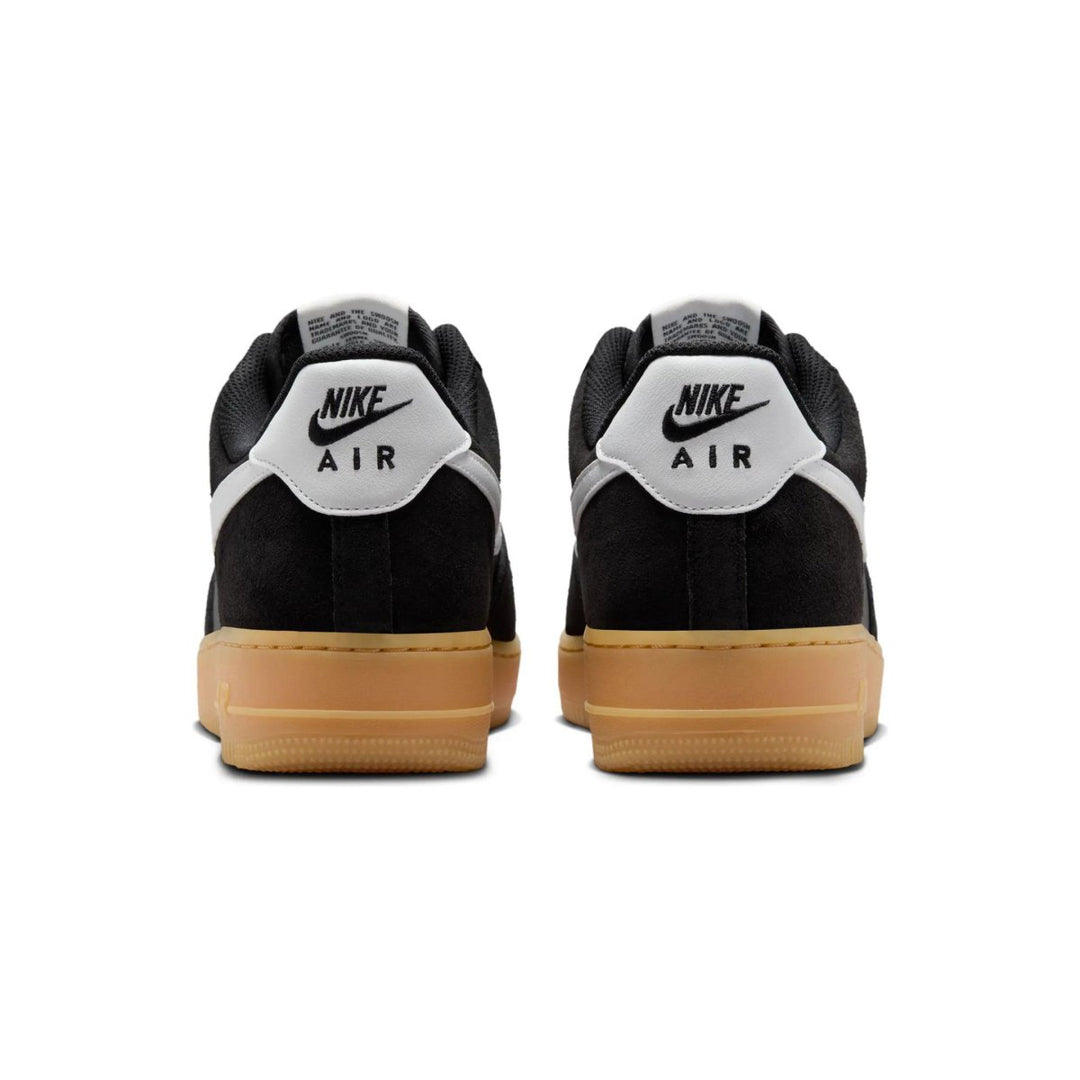 Nike Men's Air Force 1 '07 LV8 Black/Gum Light Brown/Summit White - 10051464 - West NYC