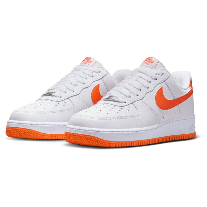 Nike Men's Air Force 1 '07 White/Safety Orange - 10051506 - West NYC