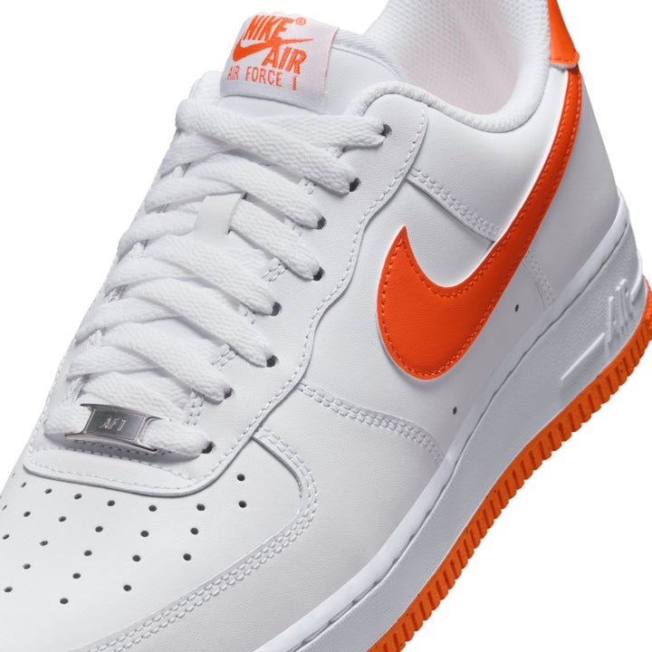 Nike Men's Air Force 1 '07 White/Safety Orange - 10051506 - West NYC