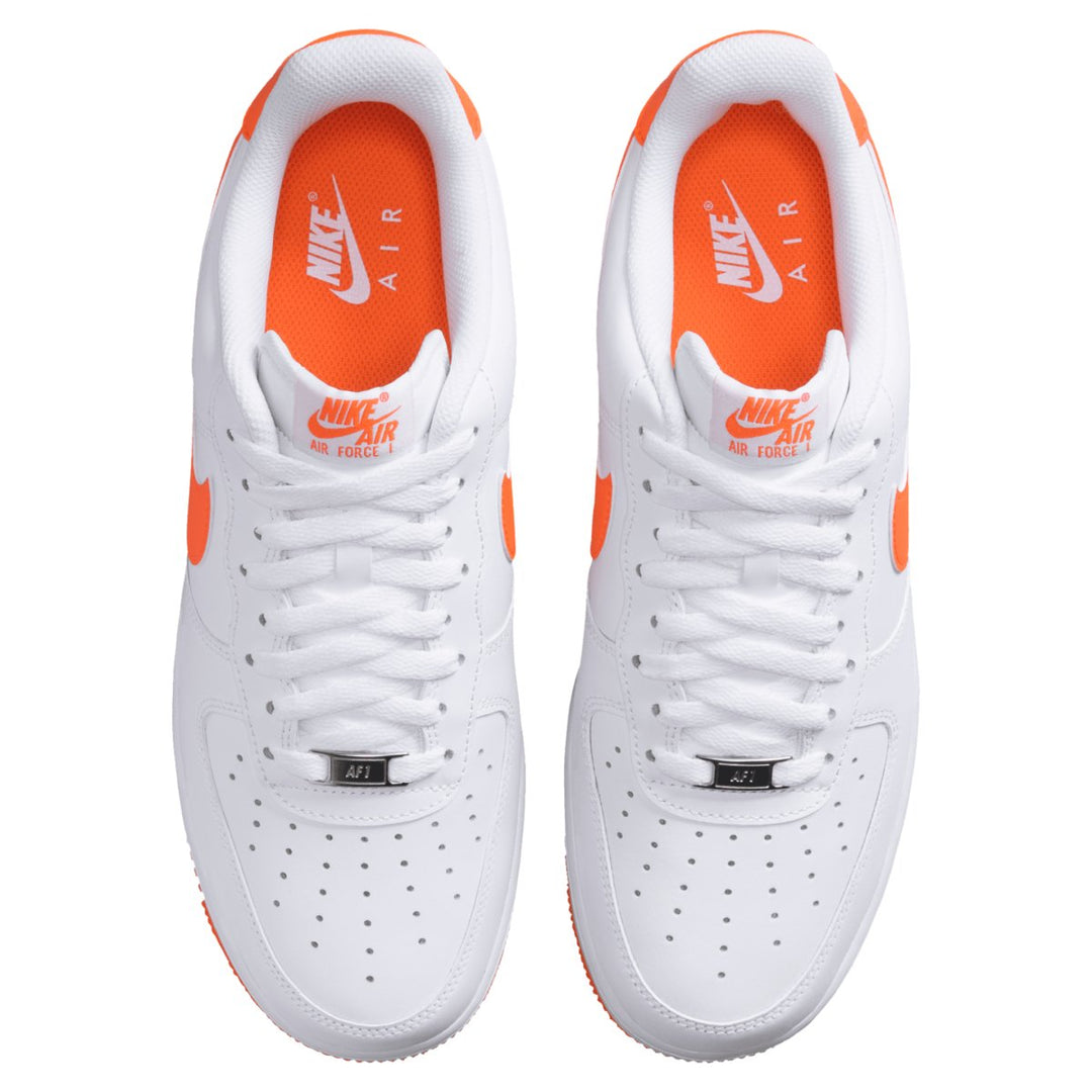 Nike Men's Air Force 1 '07 White/Safety Orange - 10051506 - West NYC