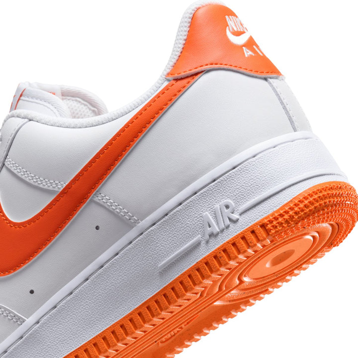 Nike Men's Air Force 1 '07 White/Safety Orange - 10051506 - West NYC