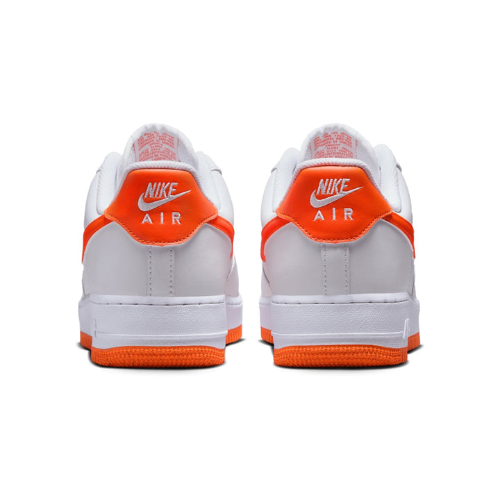 Nike Men's Air Force 1 '07 White/Safety Orange - 10051506 - West NYC