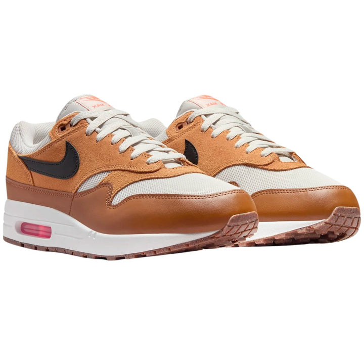 Nike Men's Air Max 1 Essential Light Bone/Flax/British Tan/Black - 5022849 - West NYC