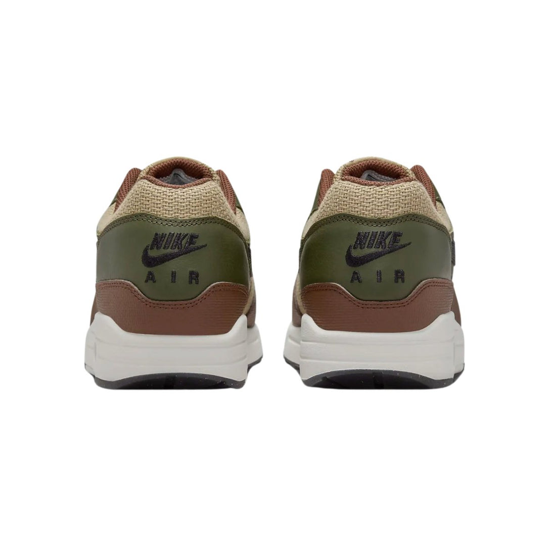 Nike Men's Air Max 1 Essential Premium Neutral Olive/Cargo Khaki/Cacao Wow/Black - 10047398 - West NYC