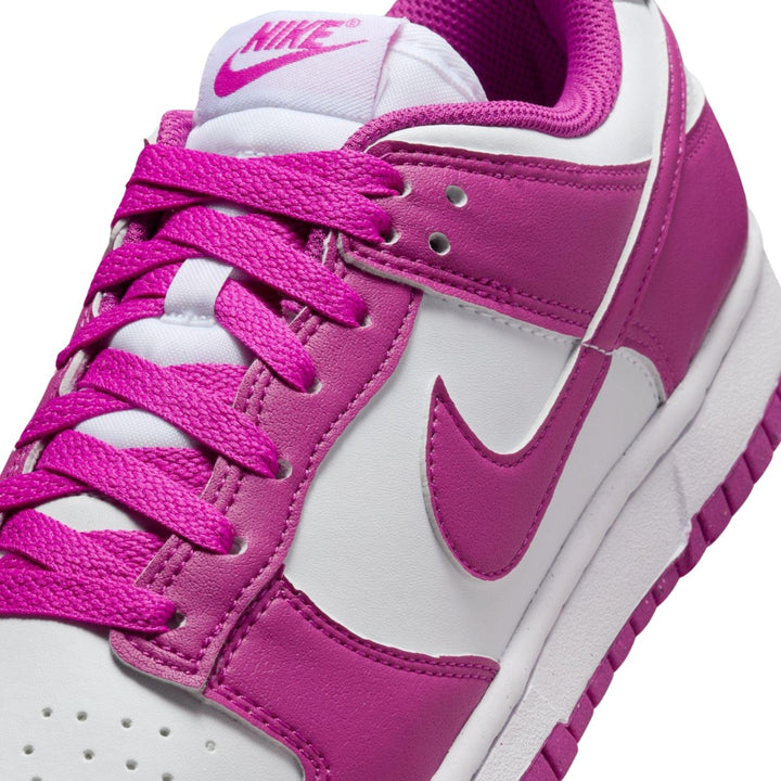 Nike Women's Dunk Low White/Hot Fuchsia - 10051354 - West NYC