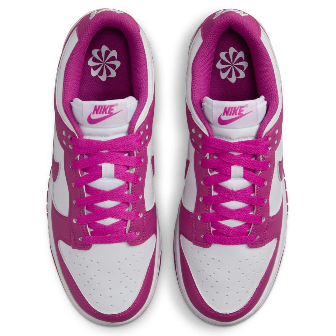 Nike Women's Dunk Low White/Hot Fuchsia - 10051354 - West NYC