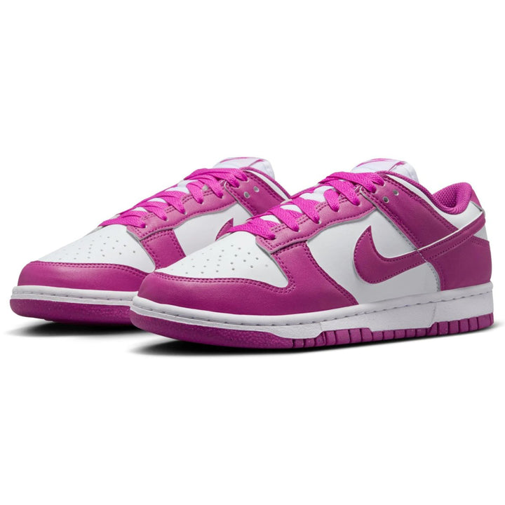 Nike Women's Dunk Low White/Hot Fuchsia - 10051354 - West NYC