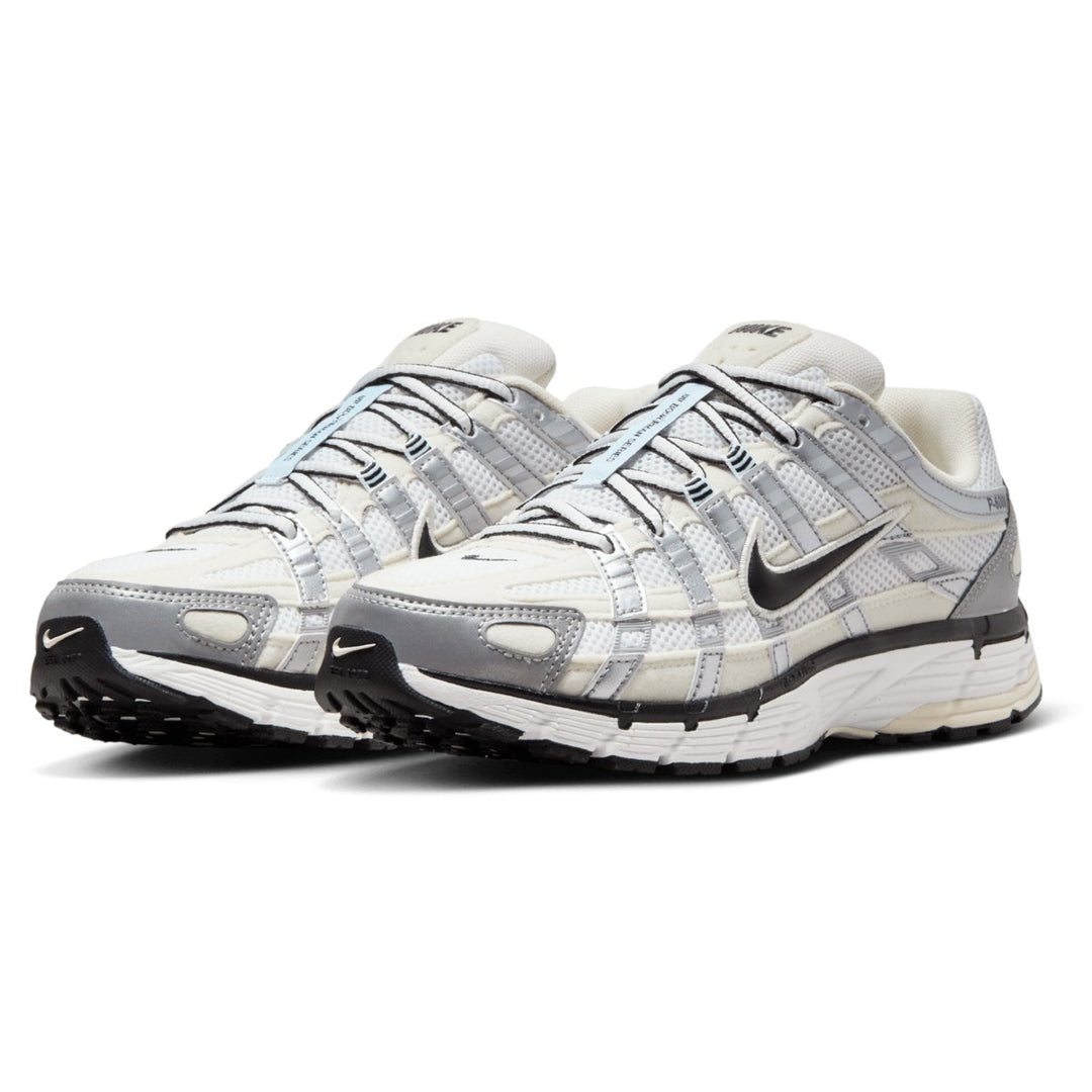 Nike Women's P - 6000 Coconut Milk/Summit White/Metallic Silver/Black - 10051311 - West NYC