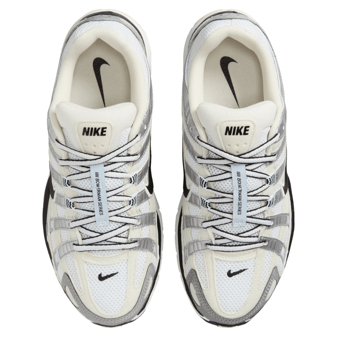 Nike Women's P - 6000 Coconut Milk/Summit White/Metallic Silver/Black - 10051311 - West NYC