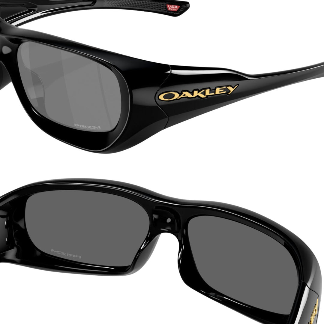 Oakley De Soto Polished Black/Prizm Black/Polished Gold - 3019063 - West NYC