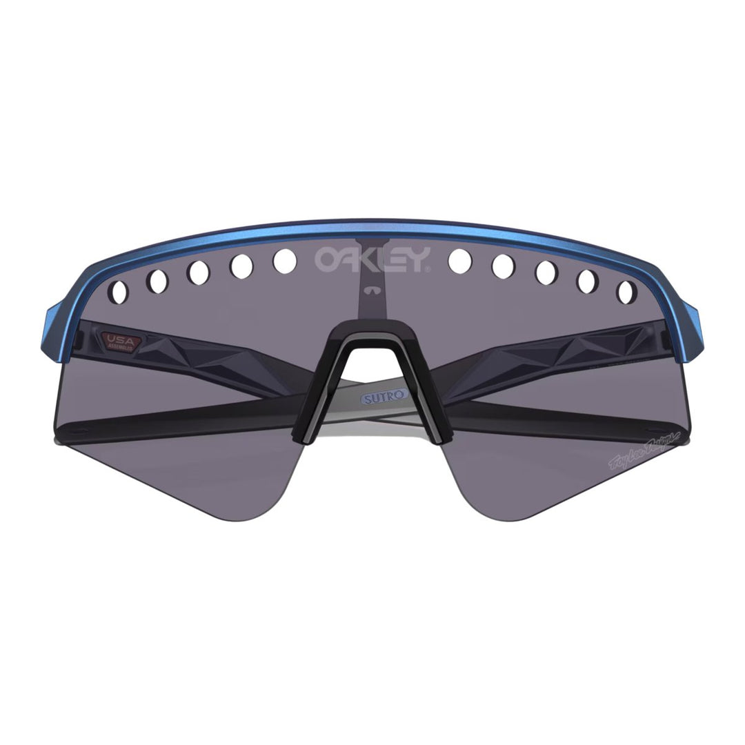 Oakley Sutro Lite Sweep Prizm Grey Lenses/Troy Lee Designs Blue Colorshift Frame - 10059242 - West NYC