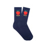 Only NY Men’s Apple Intarsia Socks Navy - 10061593 - West NYC