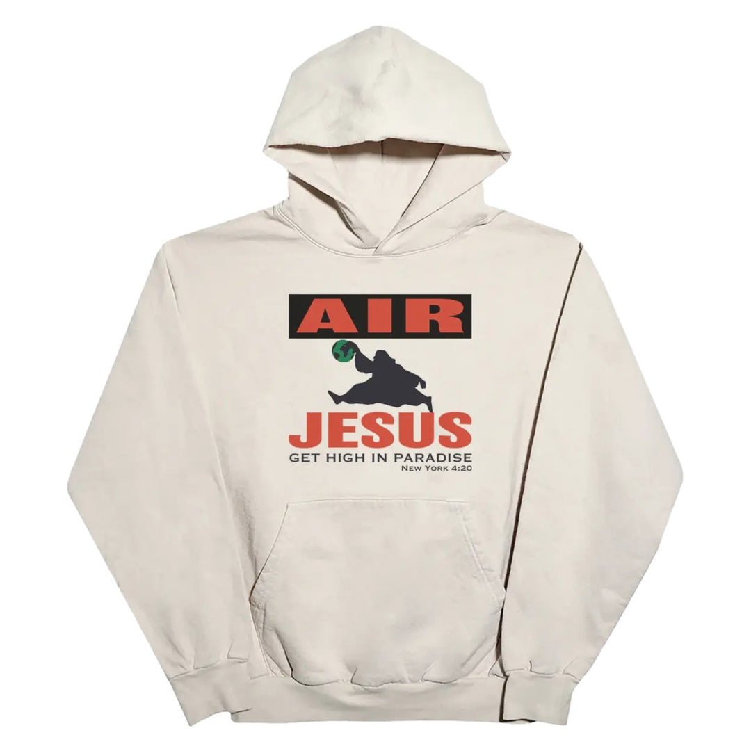 Paradise Air Jesus Hoodie Cement - 10055199 - West NYC