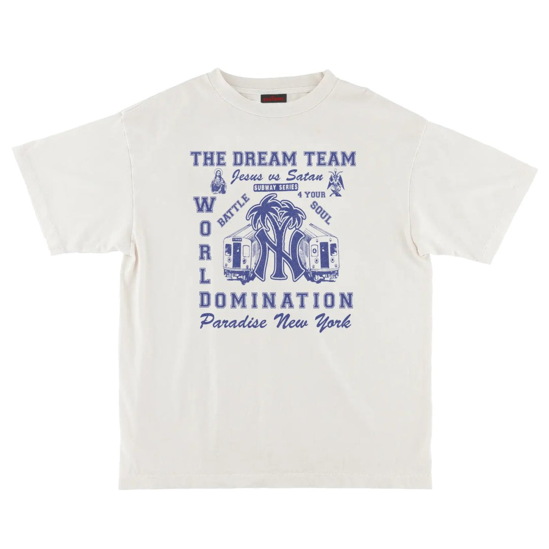 Paradise Dream Team T-Shirt White - 10055181 - West NYC