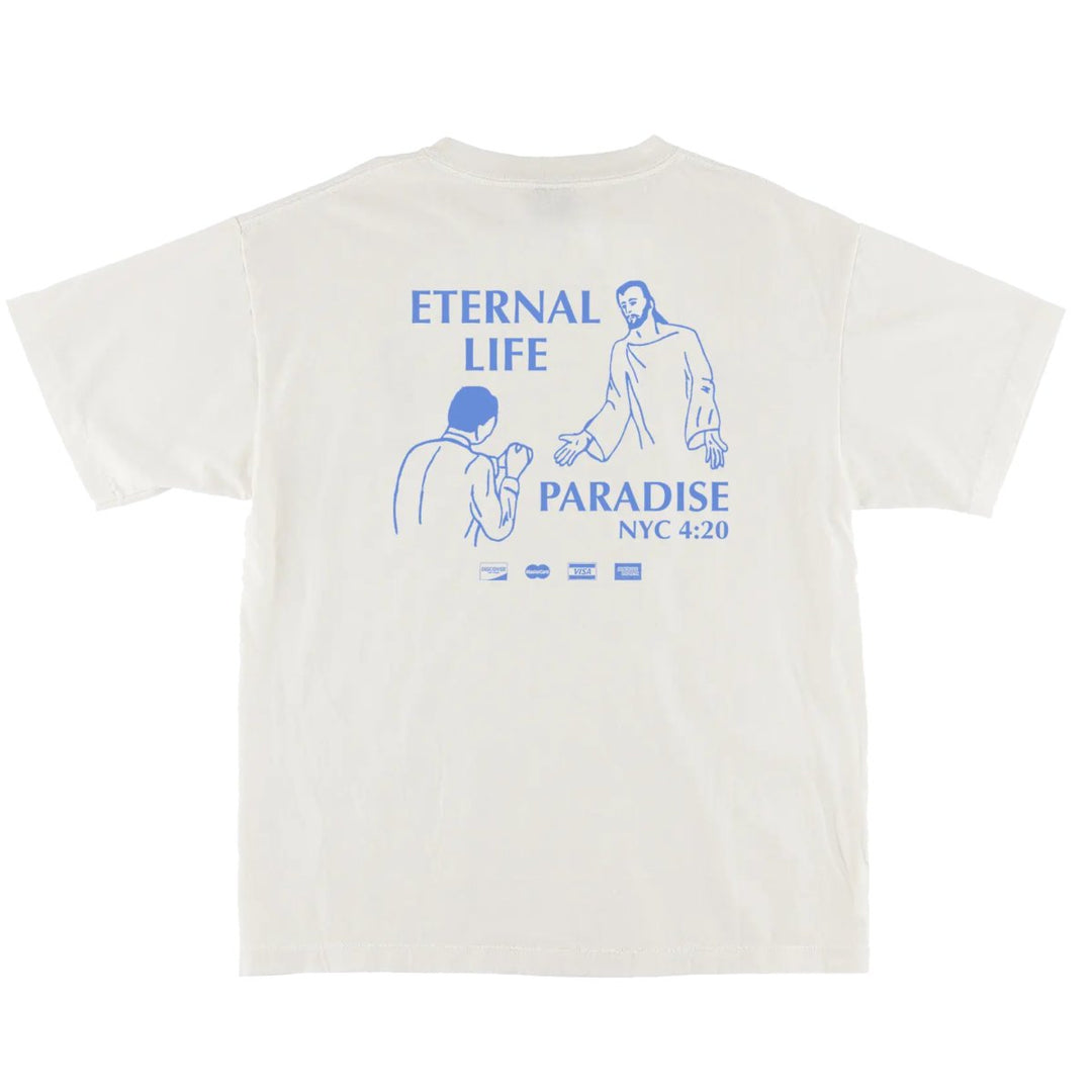 Paradise State Of Mind T-Shirt White - 10055163 - West NYC