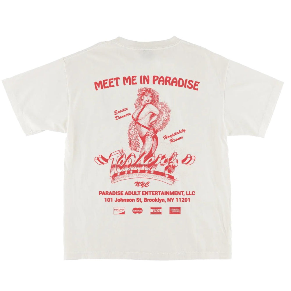 Paradise Teasers NYC T-Shirt White - 10055154 - West NYC