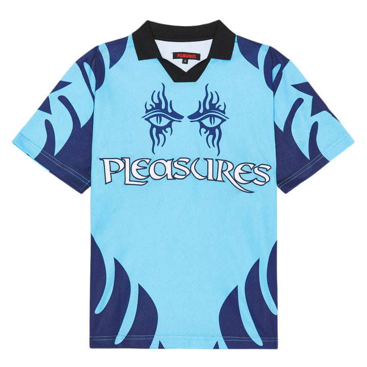 Pleasures Men's Afterlife Soccer Jersey Blue - 10045304 - West NYC