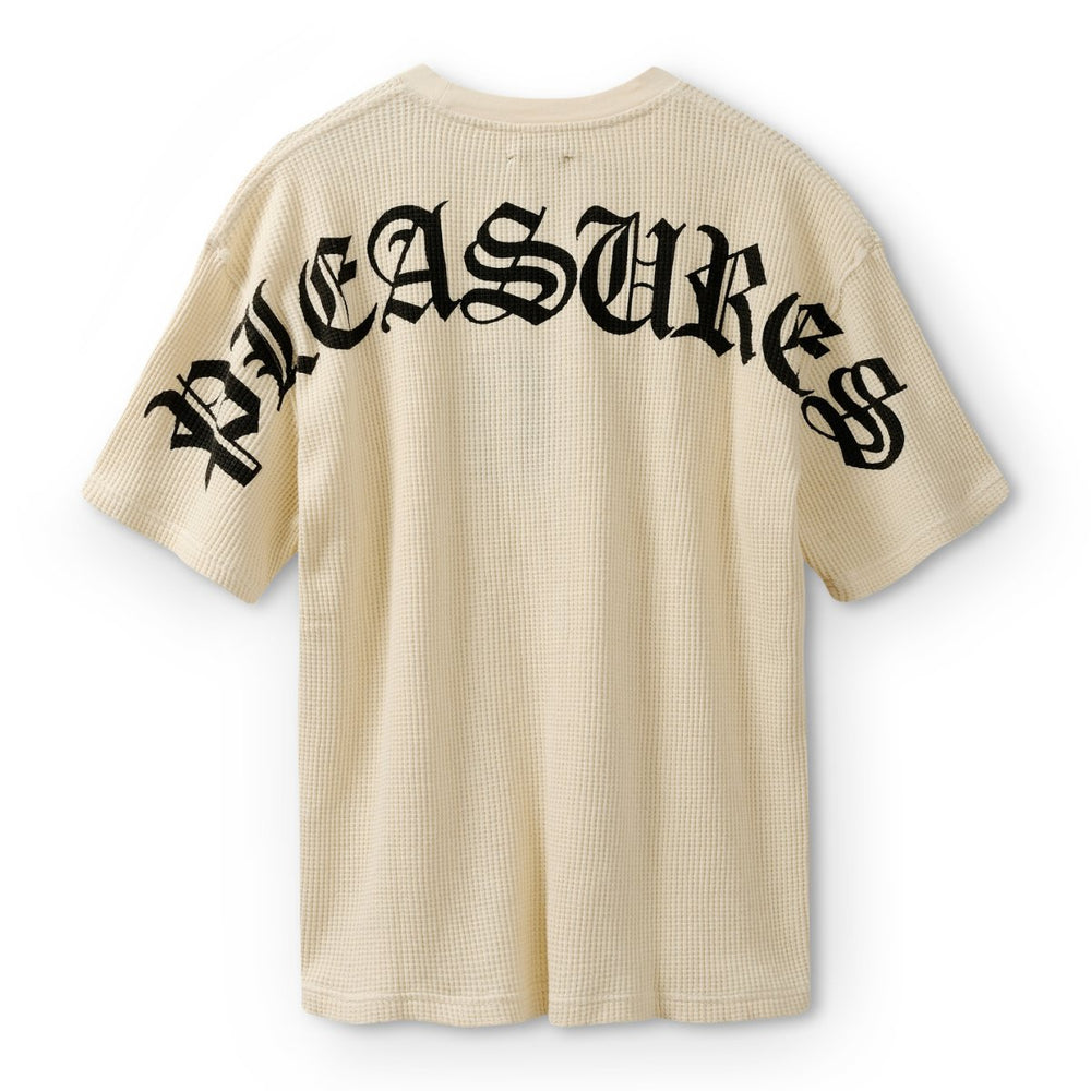 Pleasures Men's Neutral Thermal Shirt Matcha - 10061518 - West NYC