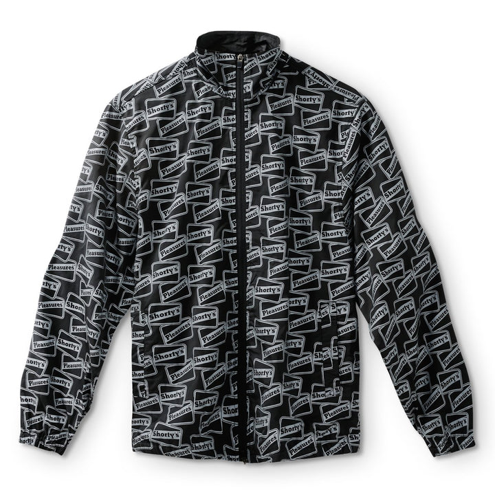 Pleasures Men's Reflective Track Jacket Black - 10061560 - West NYC