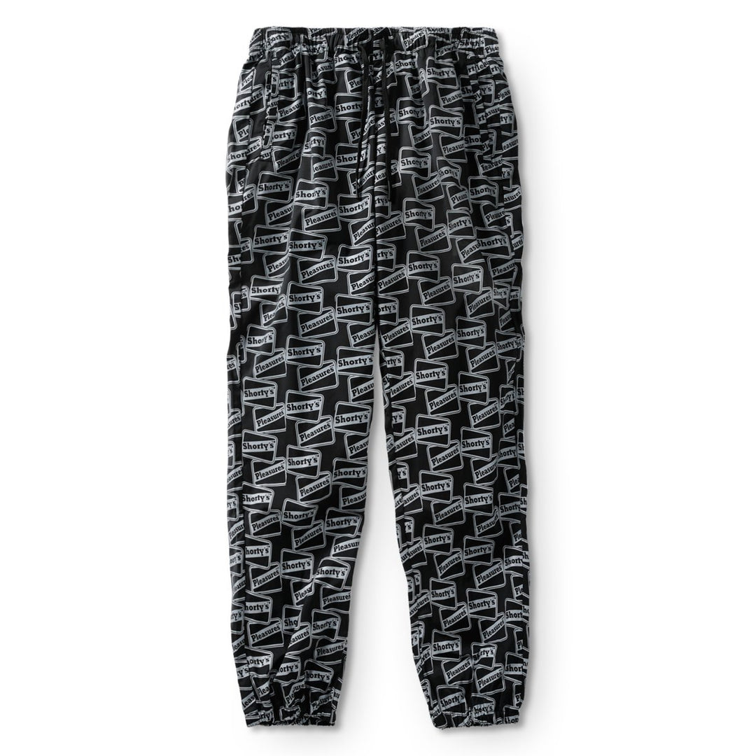 Pleasures Men's Reflective Track Pants Black - 10061584 - West NYC