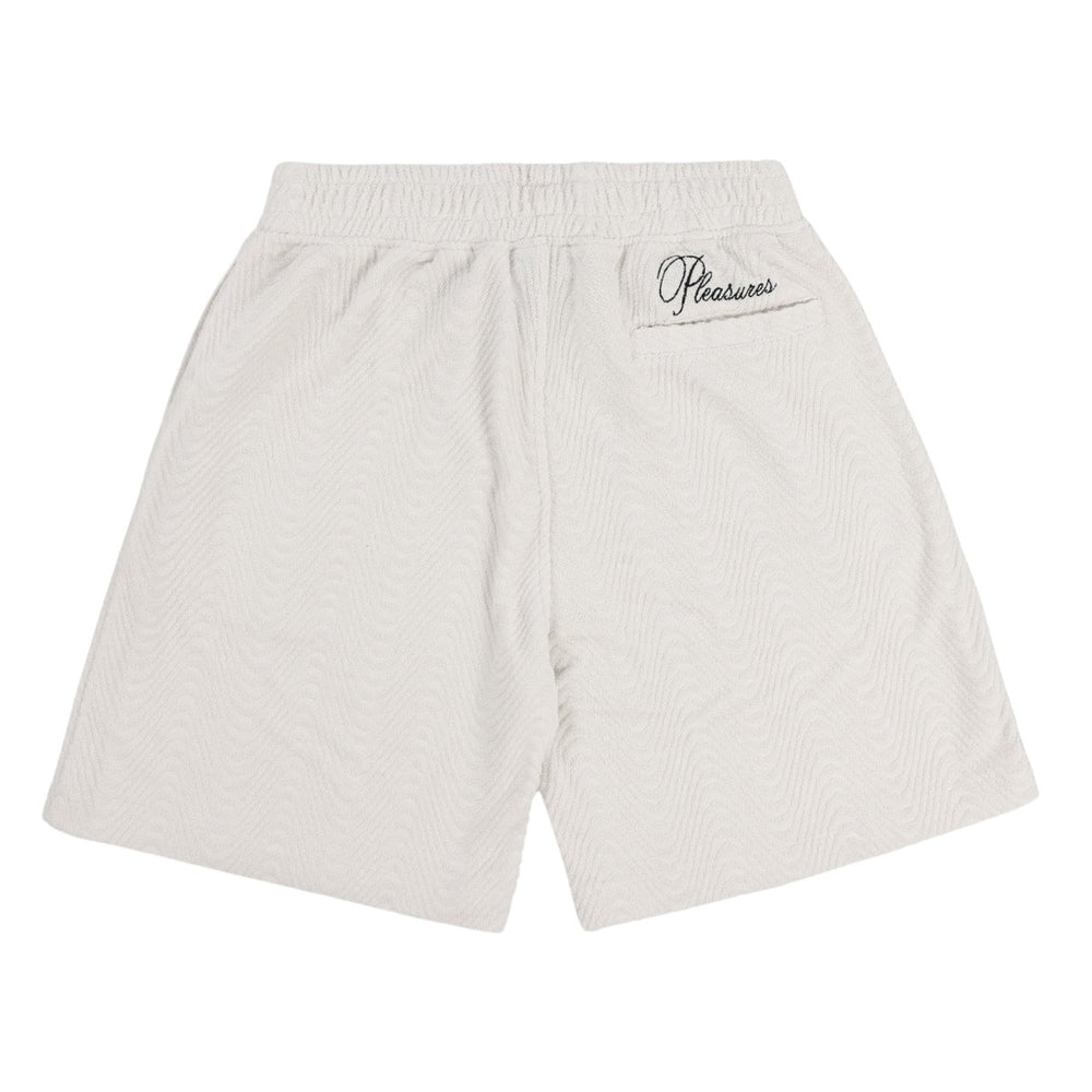 Pleasures Men's Zen Terry Shorts Off White - 5022239 - West NYC