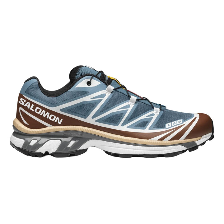 Salomon Men's XT - 6 Aegean Blue/Tortoise Shell/Hazelnut - 10055395 - West NYC