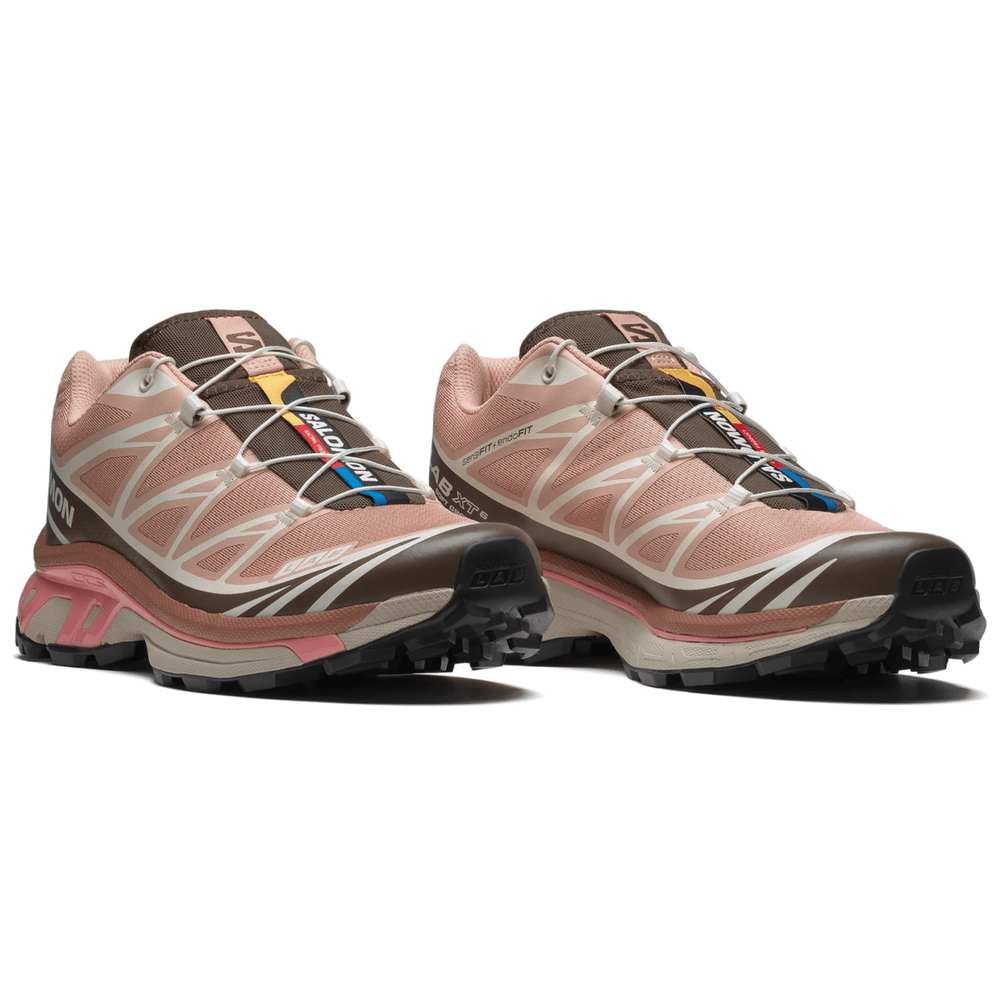 Salomon Men's XT - 6 Mahogany Rose/Earth Brown/Flamingo Pink - 10055445 - West NYC