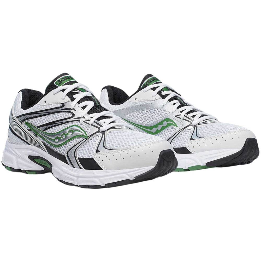 Saucony Men's Millennium White/Green - 10059107 - West NYC