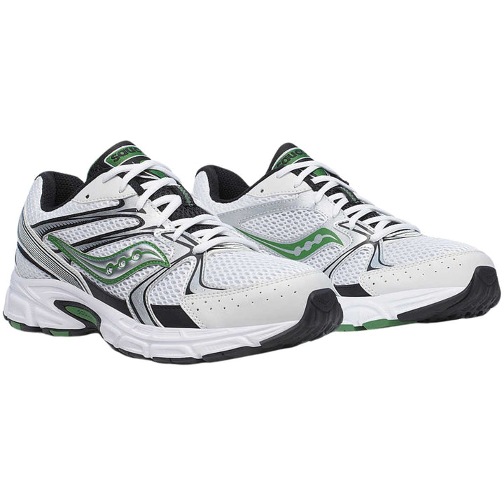 Saucony Men's Millennium White/Green - 10059107 - West NYC