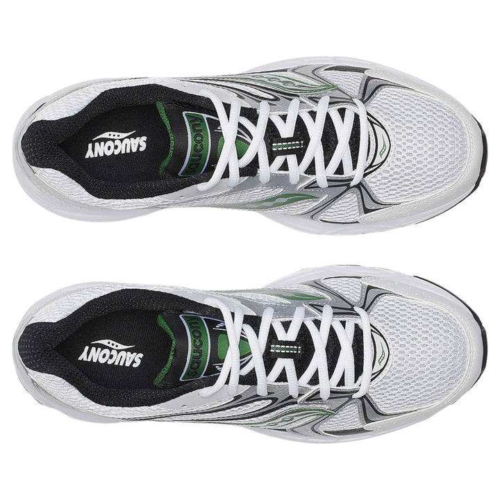 Saucony Men's Millennium White/Green - 10059107 - West NYC