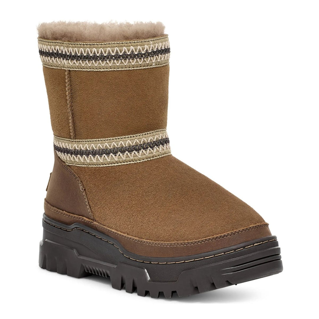 UGG Women's Classic Mini TrailGazer Hickory Waterproof - 9018115 - West NYC