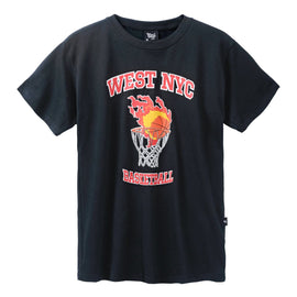 West NYC Basketball Tee Shirt Black - 10044149 - West NYC