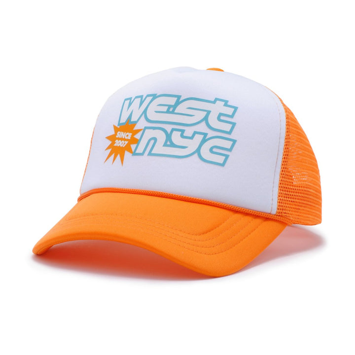 West NYC Burst Trucker Orange - 10058351 - West NYC