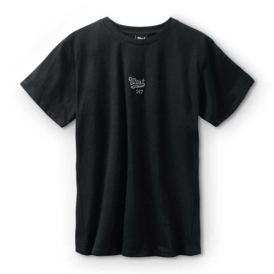 West NYC Embroidered Logo Tee Shirt Black - 3012656 - West NYC