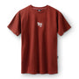 West NYC Embroidered Logo Tee Shirt Burgundy - 5023243 - West NYC