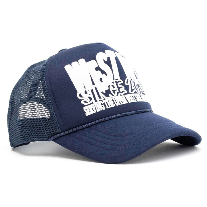 West NYC 'Serving the Upper West Side' Trucker Navy - 10058349 - West NYC