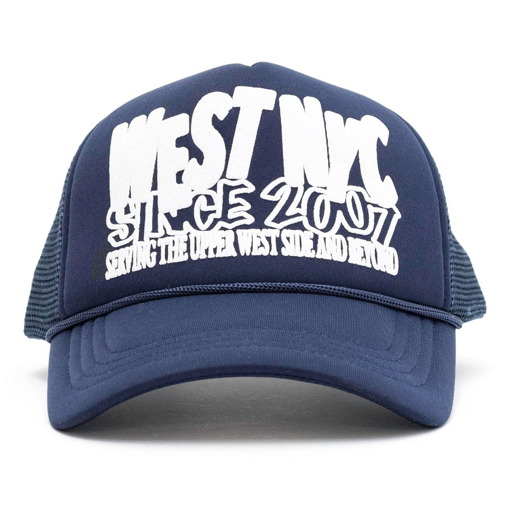 West NYC 'Serving the Upper West Side' Trucker Navy - 10058349 - West NYC