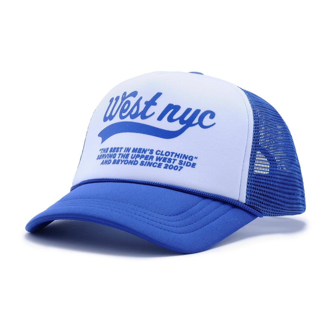 West NYC Sportswear Trucker Blue/White - 10058348 - West NYC