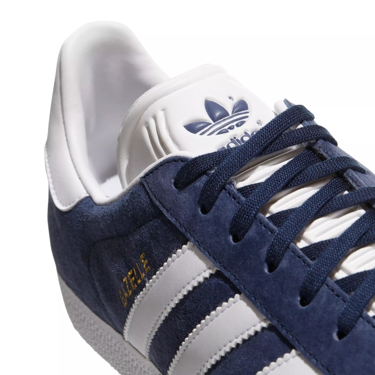 Adidas gazelle shops blue and white