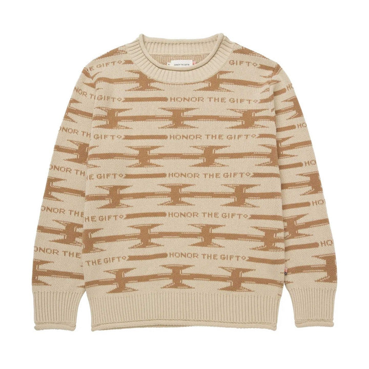 Honor The Gift Men's H-Wire Knit Sweater Bone - 10044211 - West NYC