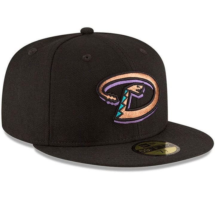 NEW ERA 59-FIFTY ARIZONA DIAMONDBACKS 2001 WORLD SERIES FITTED-6 1/2-BLACK-7722365-West NYC