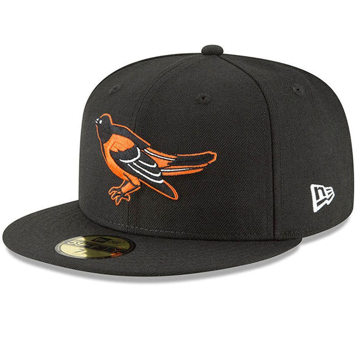 NEW ERA 59-FIFTY BALTIMORE ORIOLES 1989 COOPERSTOWN FITTED-6 1/2-BLACK-7723764-West NYC