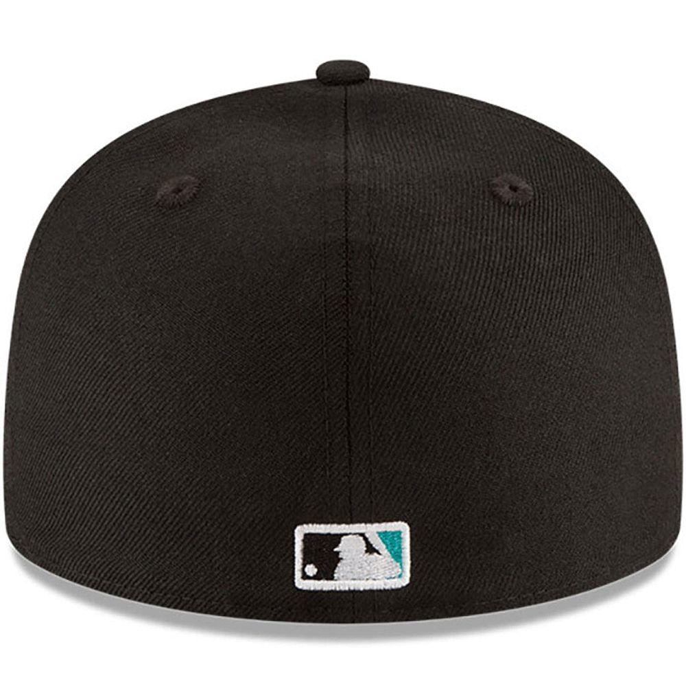 New Era 59FIFTY Florida Marlins Cooperstown Fitted Hat Black