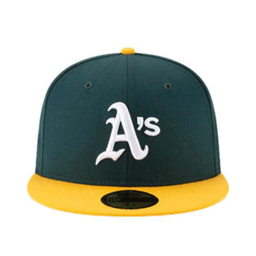 NEW ERA 59-FIFTY OAKLAND ATHLETICS 1989 WORLD SERIES FITTED-6 1/2-GREEN-7723540-West NYC