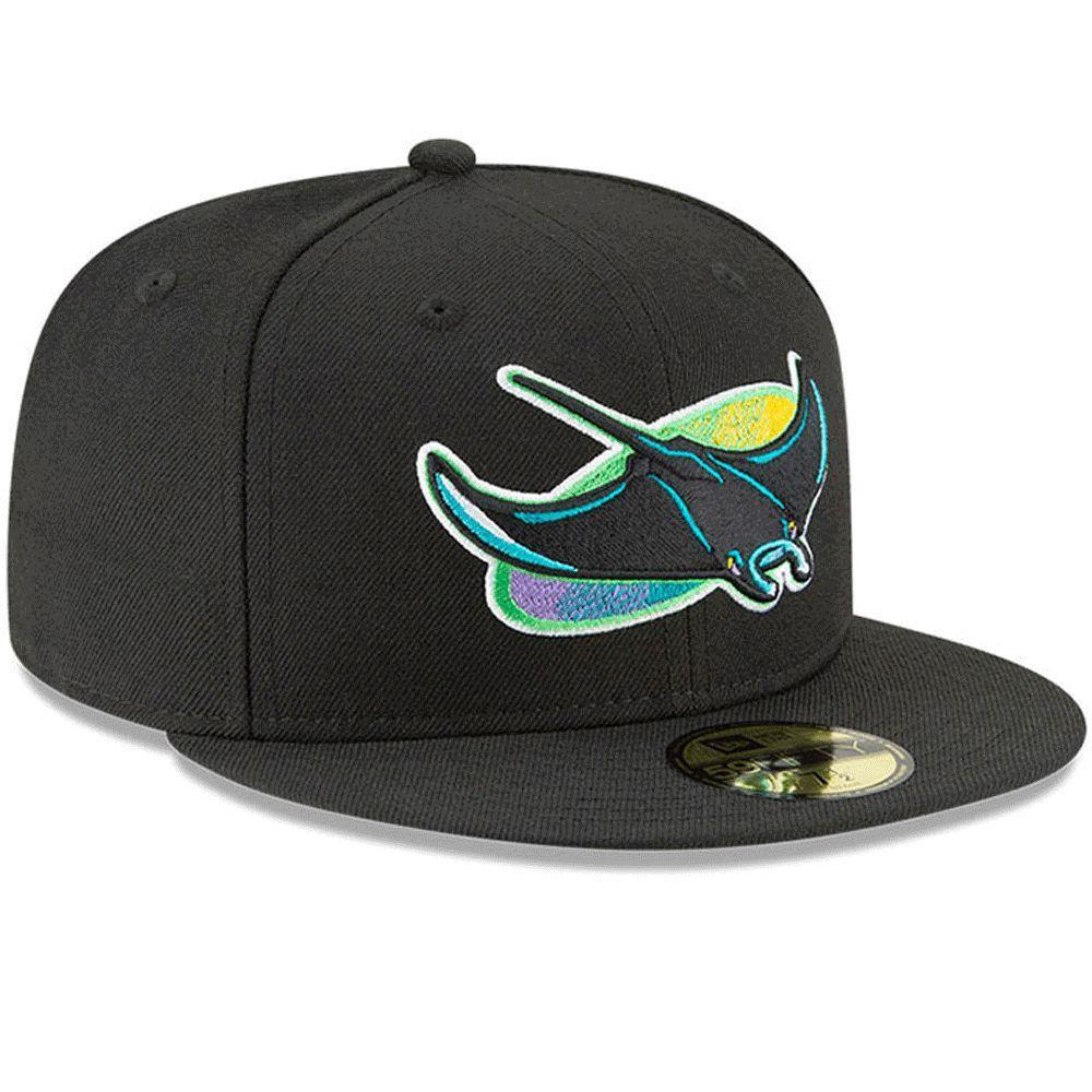 NEW ERA 59-FIFTY TAMPA BAY RAYS 1998 COOPERSTOWN FITTED-6 1/2-BLACK-7723752-West NYC