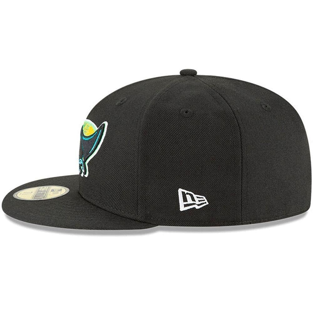 NEW ERA 59-FIFTY TAMPA BAY RAYS 1998 COOPERSTOWN FITTED-6 1/2-BLACK-7723752-West NYC