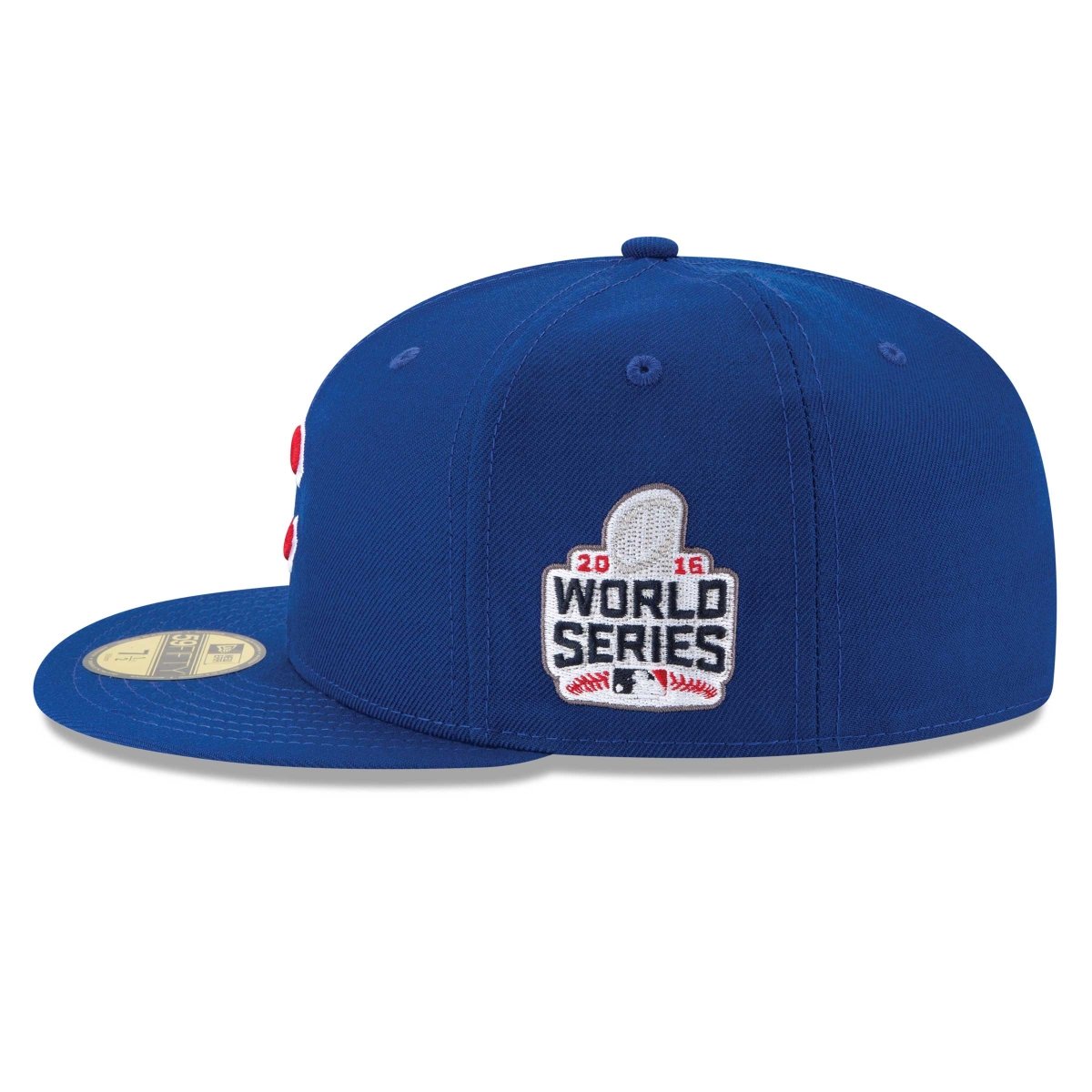 New Era 59FIFTY MLB Chicago Cubs 2016 World Series Fitted Hat 7 1/2